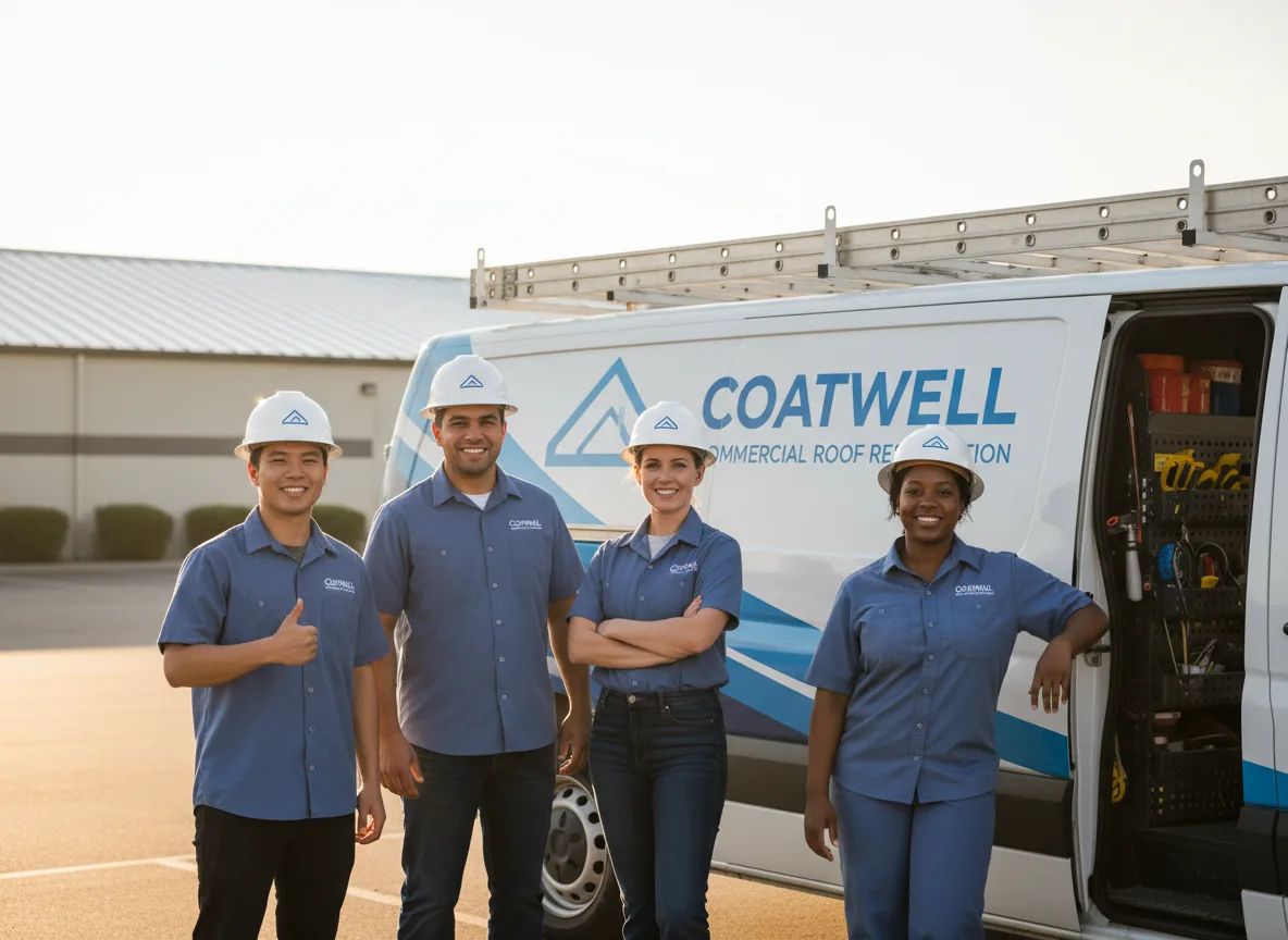 Commercial roof coating company in New Athens, OH